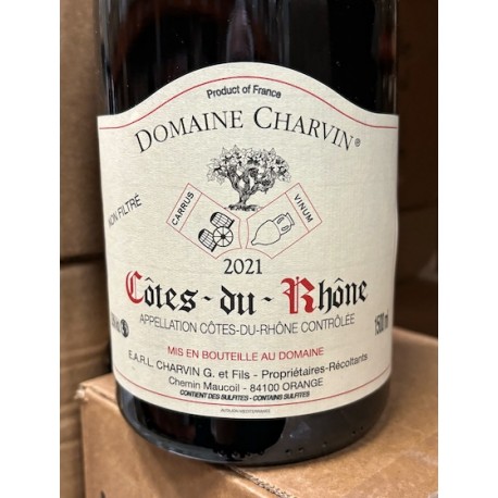 Domaine Charvin Côtes du Rhône 2021 Magnum