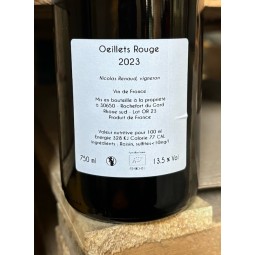 Le Clos des Grillons Vin de France rouge Œillets Rouges 2023