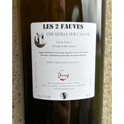 Les 2 Fauves Vin de France blanc Une Quille sur l'Alune 2023