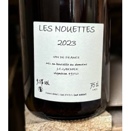 Jean-Christophe Garnier Vin de France rouge Les Nouettes 2023