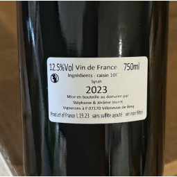Domaine Jérôme  Jouret Vin de France rouge La Coulée Douce 2023