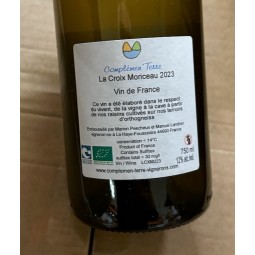 Complémen'Terre Vin de France blanc Croix Moriceau 2023