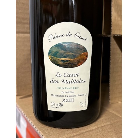Casot des Mailloles Vin de France blanc Blanc du Casot 2023