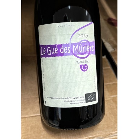 Bruno Rochard Vin de France rouge Le Gué des Mûriers 2023