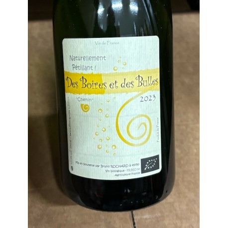 Bruno Rochard Vin de France blanc pet nat Des Boires et des Bulles 2023