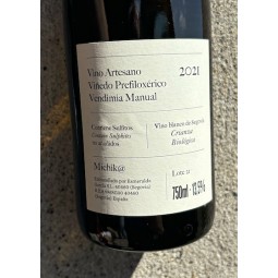 Esmeralda Garcia Vin de Segovia blanc Arenas de Santyuste Michiko 2021