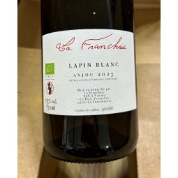 Château La Franchaie Anjou blanc Lapin Blanc 2023