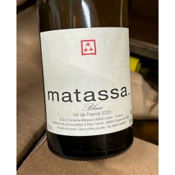 Domaine Matassa Vin de France blanc Blanc 2023