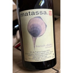 Domaine Matassa Vin de France rouge French Disko 2023