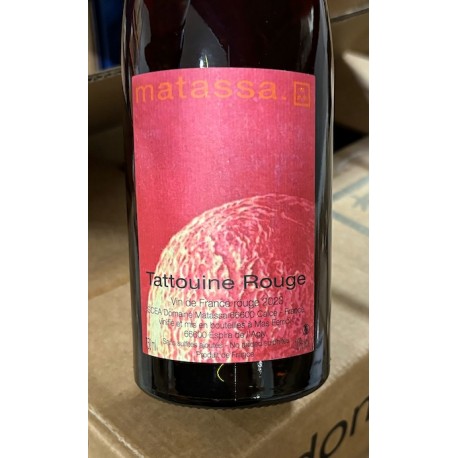 Domaine Matassa Vin de France rouge Tattouine 2023