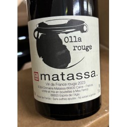 Domaine Matassa Vin de France rouge Olla 2023