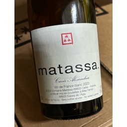 Domaine Matassa Vin de France blanc Alexandria 2023