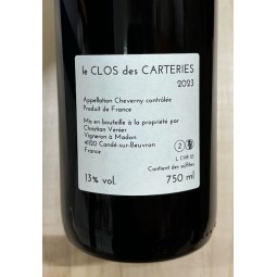 Christian Venier Cheverny Clos des Carteries 2023