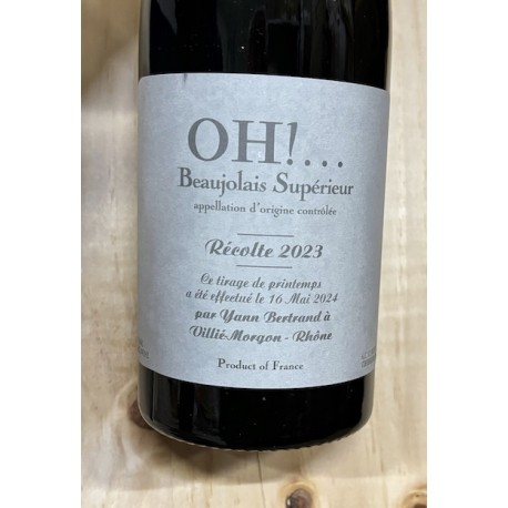 Domaine Les Bertrand Beaujolais Oh!... 2023