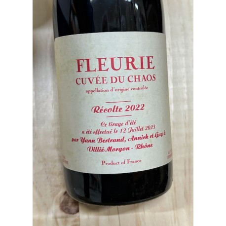 Domaine Les Bertrand Fleurie Cuvée du Chaos 2022