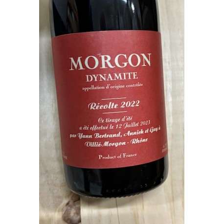 Domaine Les Bertrand Morgon Bio Dynamite 2022