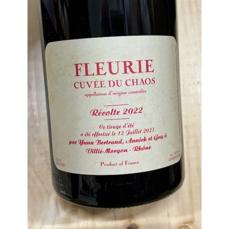 Domaine Les Bertrand Fleurie Cuvée du Chaos 2022 Magnum