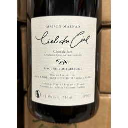 Maison Maenad Côtes du Jura rouge (pinot noir Au Carré) Ciel du Ciel 2022