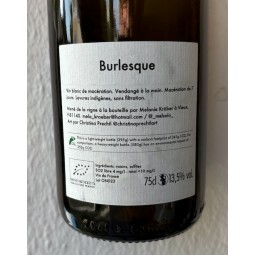 Melsolo Vin de France blanc Burlesque 2023