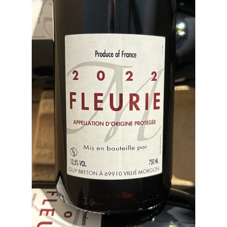 Domaine Guy Breton Fleurie 2022