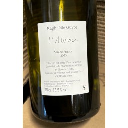 Raphaëlle Guyot Vin de France blanc Chardonnay L'Aurore 2023