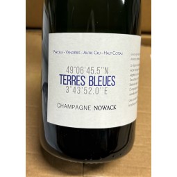 Flavien Nowack Champagne Brut Nature Les Terres Bleues 2020