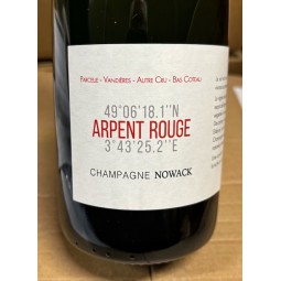 Flavien Nowack Champagne Brut Nature Arpent Rouge 2020