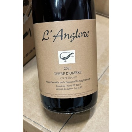 Domaine de l'Anglore Vin de France rouge Terre d'Ombre 2023