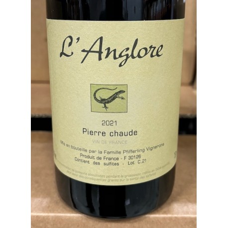 Domaine de l'Anglore Vin de France rouge Pierre Chaude 2021