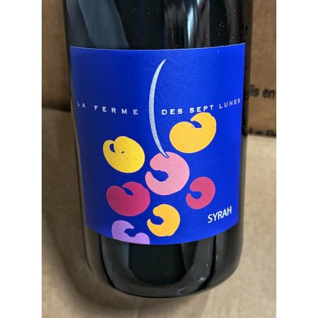 La Ferme des 7 Lunes Vin de Pays de l'Ardèche Syrah 2023