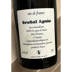 Les Vignes de Babass Vin de France rouge Brutal Agnès 2023