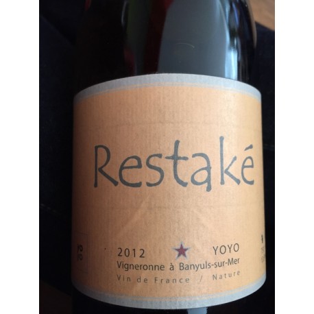 Yoyo Vin de France blanc Restaké 2012 Yoyo Vin de France blanc Restaké 2012