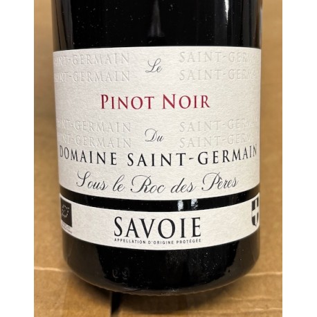 Domaine Saint Germain Savoie rouge Pinot Noir Sous le Roc des Pères 2023 Domaine Saint Germain Savoie rouge Pinot Noir Sous le Roc des Pères 2023