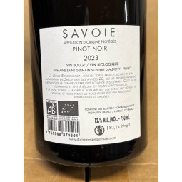 Domaine Saint Germain Savoie rouge Pinot Noir Sous le Roc des Pères 2023