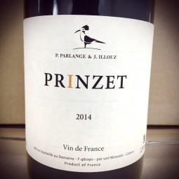 Parlange & Illouz Vin de France Prinzet 2014