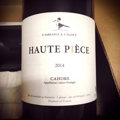Parlange & Illouz Vin de France rouge La Haute Pièce 2019