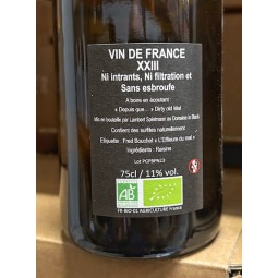 Domaine in Black Vin de France blanc Evolution d'Octobre 2023