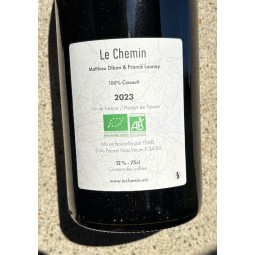 Le Chemin Vin de France rouge Cinsault 2023