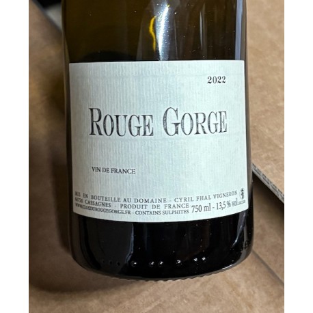 Rouge Gorge Vin de Pays Catalan blanc Clos Blanc 2022