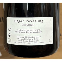 Imanol Garay Vin d'Espagne blanc Hegan Rêvesling N.1 2022