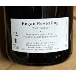 Imanol Garay Vin d'Espagne blanc Hegan Rêvesling N.2 2022