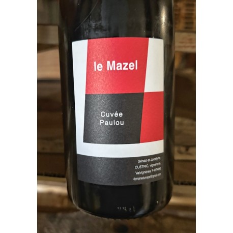 Domaine du Mazel Vin de France rouge Paulou 2023