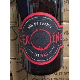 Zéroïne Vin de France rouge L22 PiAli