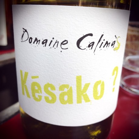 Domaine Calimas Vin de France blanc Késako 2015