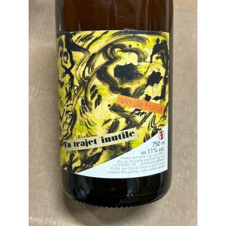 Daniel Sage Vin de France blanc Trajet Inutile 2022