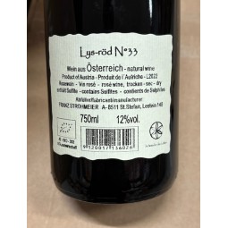 Wein und Sekt Manufaktur Strohmeier Vin rosé d'Autriche Lys-Rød N.33 2022