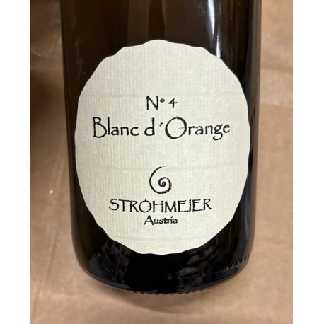 Wein und Sekt Manufaktur Strohmeier Vin blanc d'Autriche pétillant Blanc d'Orange 4 2022 2022