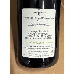Jérémy Recchione Hautes Côtes de Nuits 2023