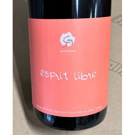 Le Clos des Grillons Vin de France rouge Esprit Libre 2024 Le Clos des Grillons Vin de France rouge Esprit Libre 2024