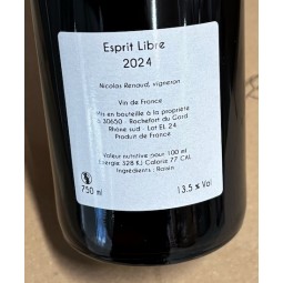 Le Clos des Grillons Vin de France rouge Esprit Libre 2024